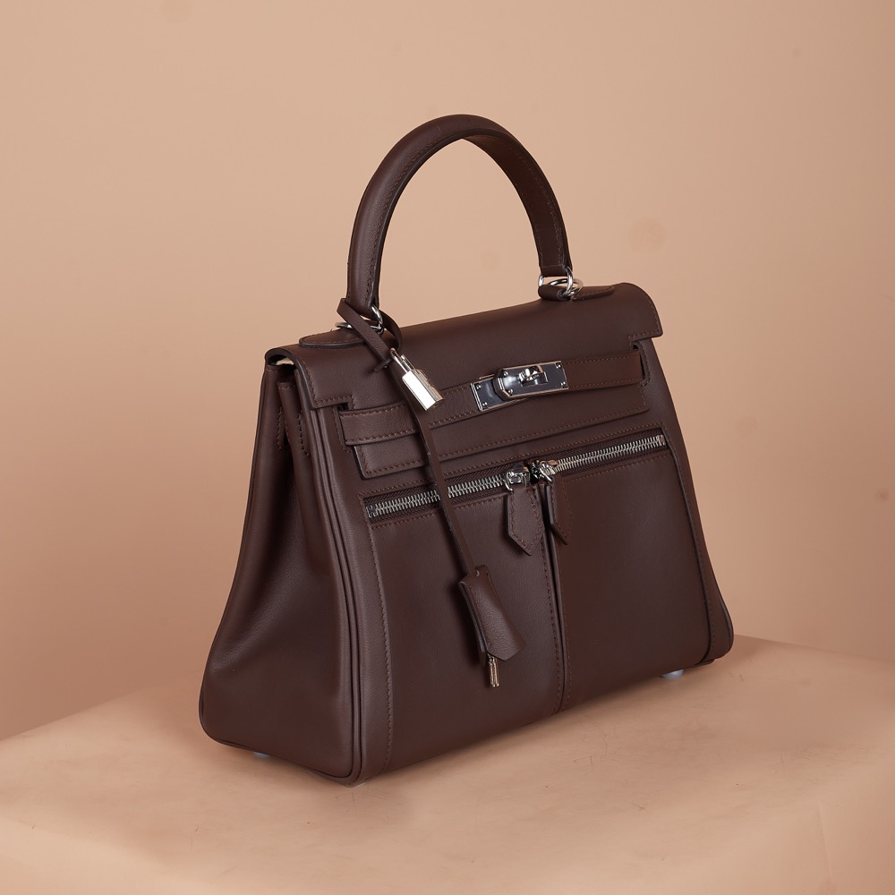 Anonymous Lakshmi Bag L28 Swift PHW (EST) No Brand (Tas Kulit)