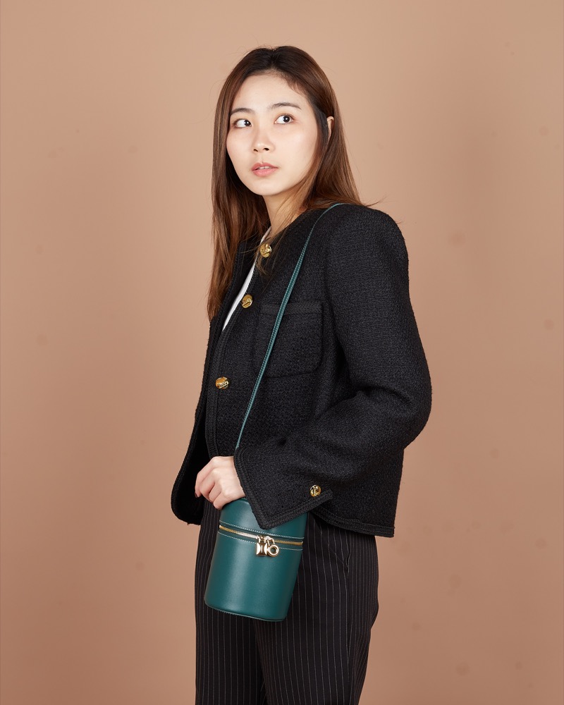 Anonymous Cassie Bucket LP12 Swift Leather No Brand (Tas Kulit)