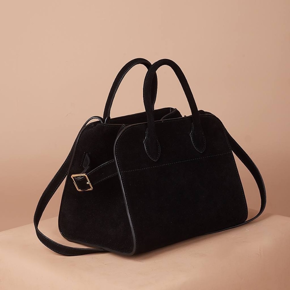 Anonymous Monthy Tote Bag 26 Suede Leather No Brand (Tas Kulit)