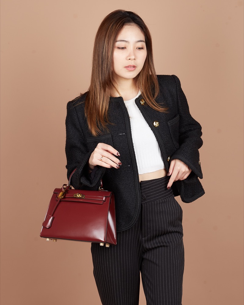 Anonymous Cara Bag K25 Box Leather (NAC) No Brand (Tas Kulit)