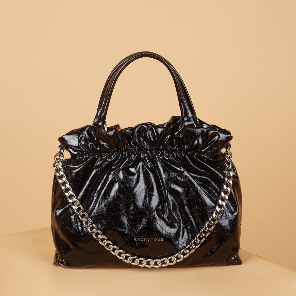 Anonymous C'est Lavie Drawstring Bag Leather No Brand (Tas Kulit)