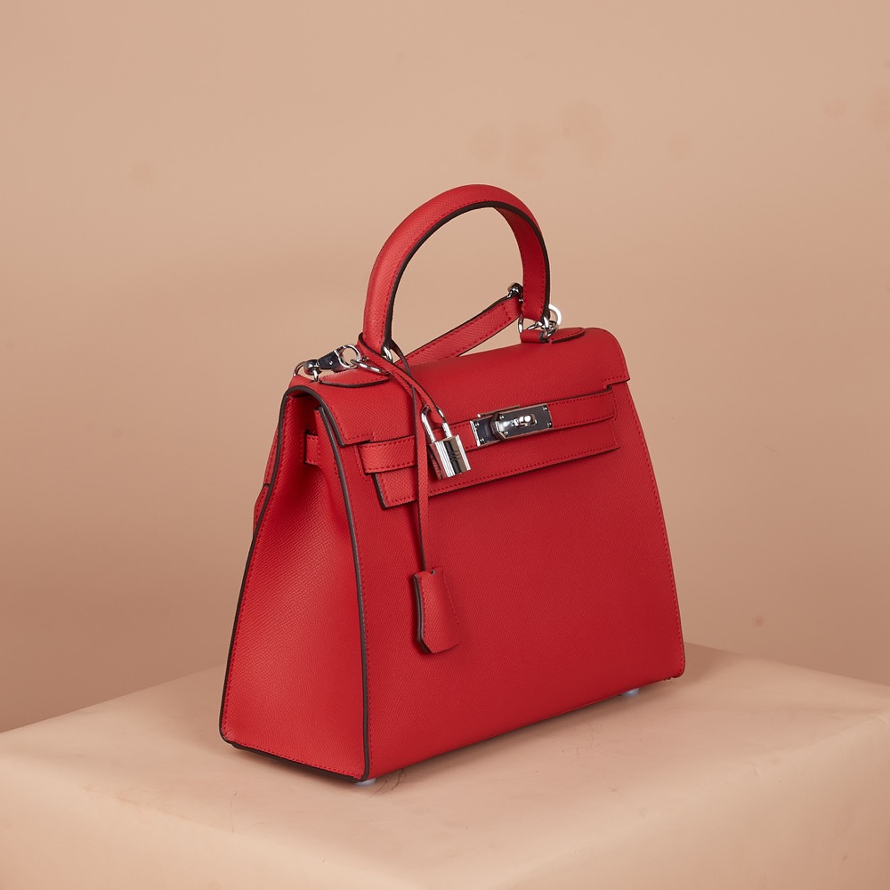 Anonymous Cara Bag K28 Taiga Leather GHW (NST) No Brand (Tas kulit)