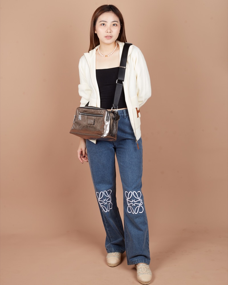 Anonymous Juno 28 Crossbody Bag Shiny Calfskin No Brand (Tas kulit)