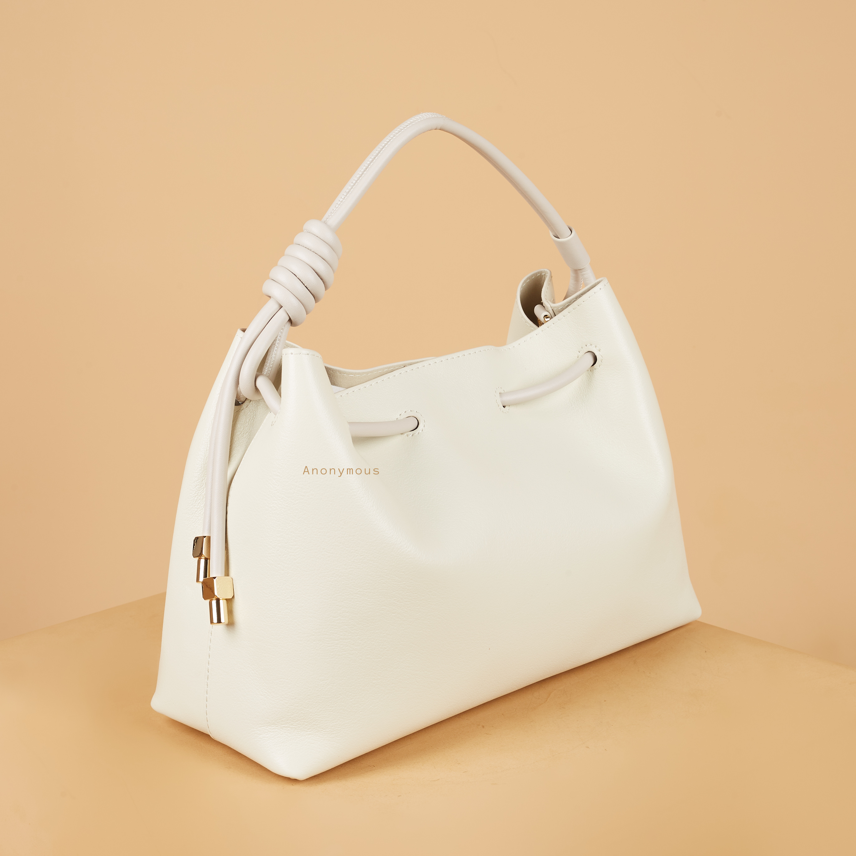 Anonymous Melia Drawsting Bag Leather No Brand (Tas Kulit)