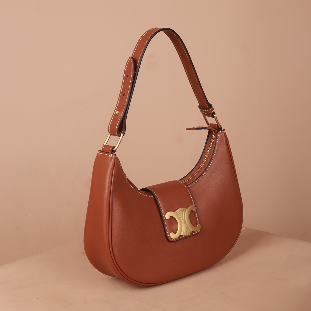 Anonymous Ivy Bag Leather Halfmoon No Brand (tas kulit)
