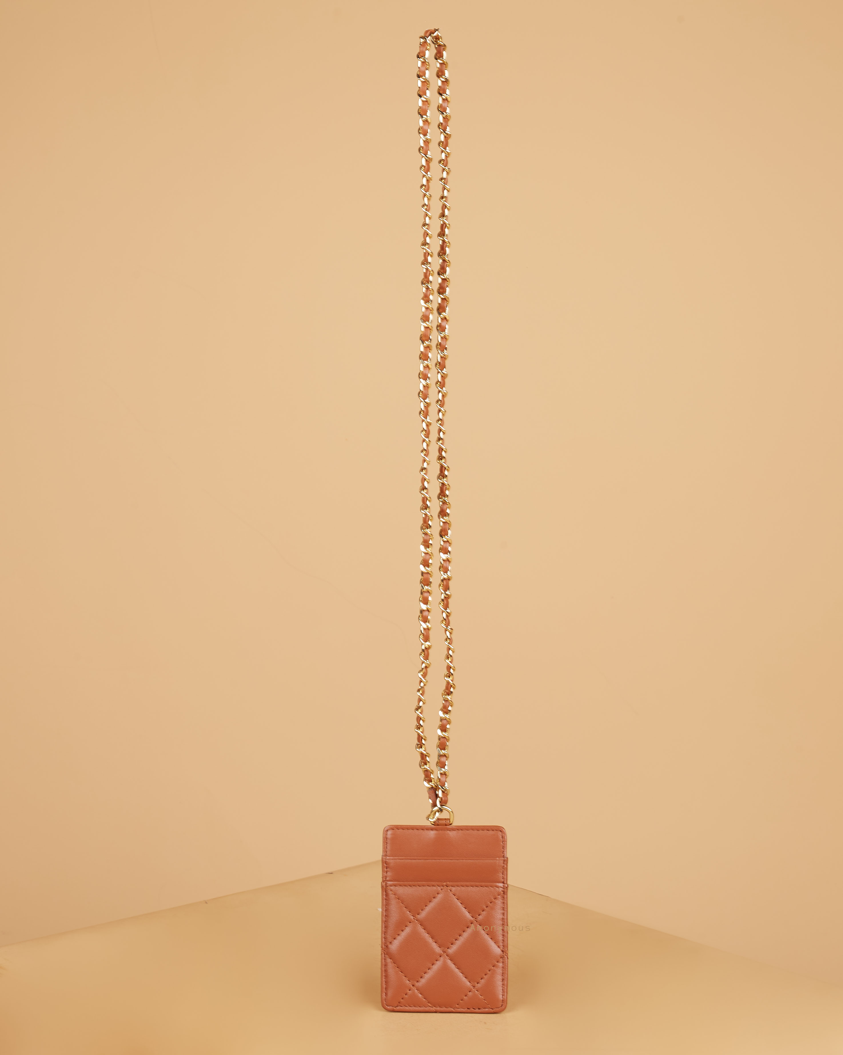 Anonymous Landyard Case W chain Leather
