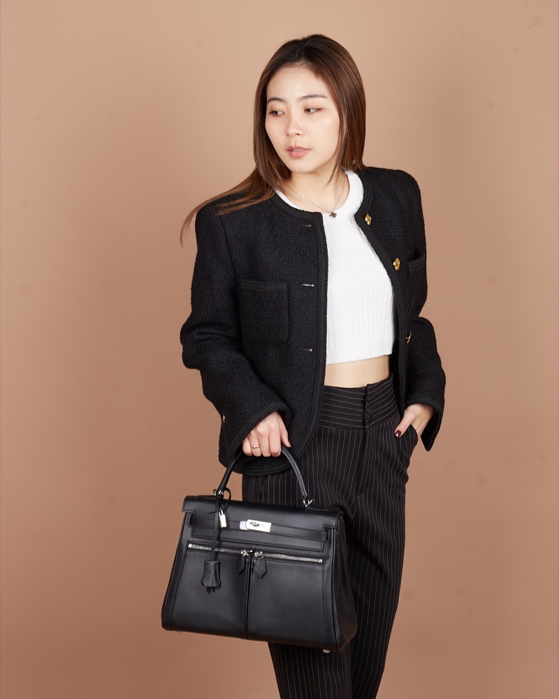 Anonymous Lakshmi Bag L28 Swift PHW (EST) No Brand (Tas Kulit)