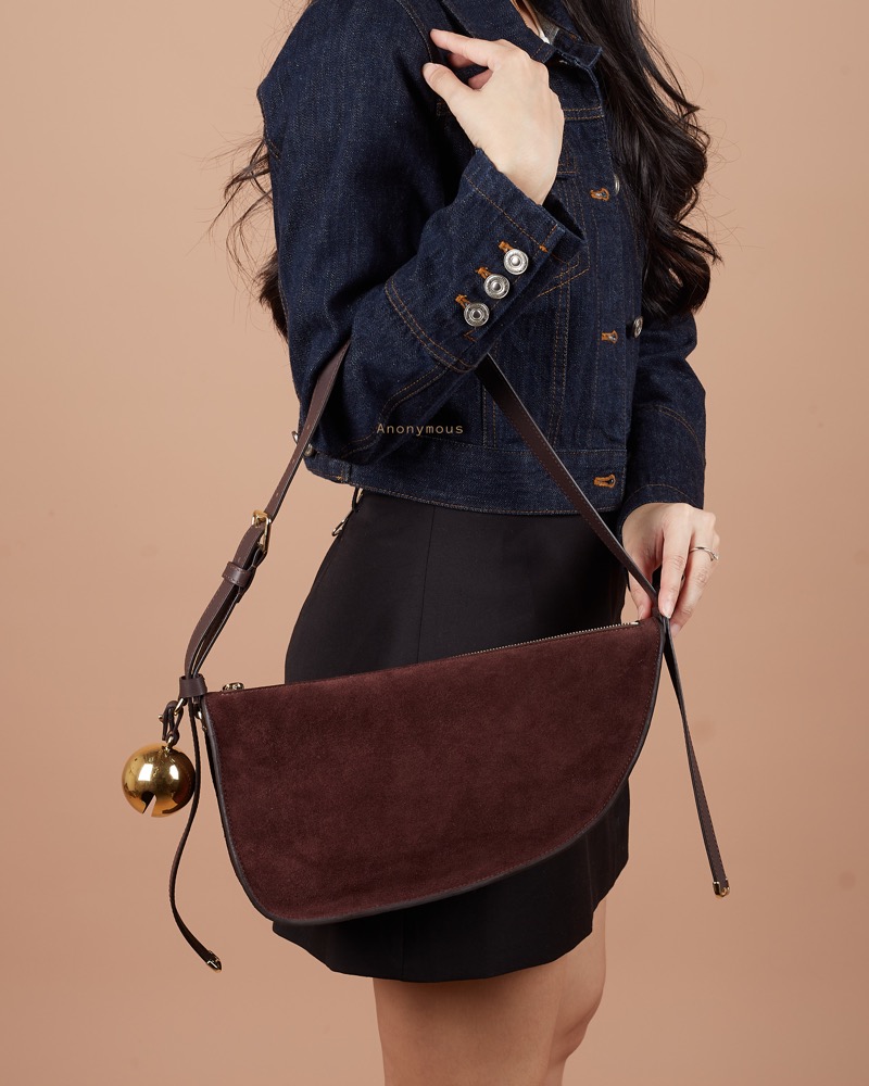 Anonymous Hestia Shoulder Bag Suede No Brand (Tas Kulit)