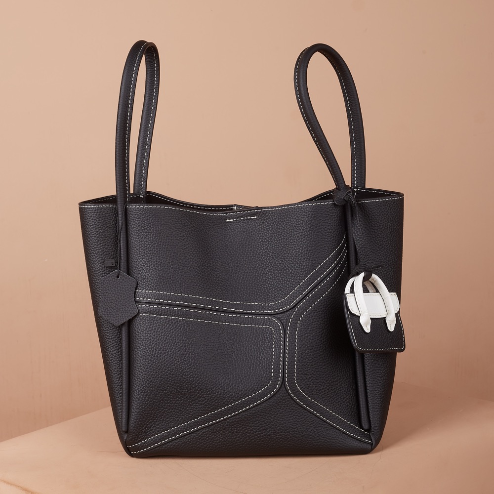 Anonymous Ridley Bucket Bag Grained Leather No Brand (Tas Kulit)
