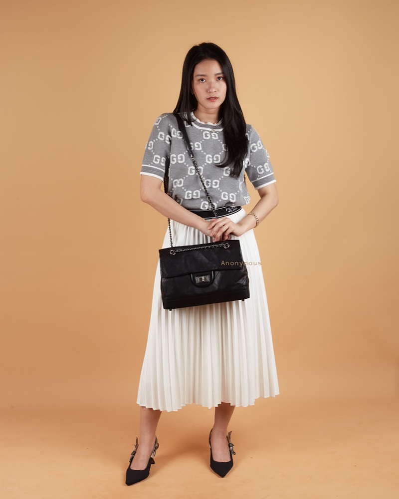 Anonymous Rosella Shoulder Bag Swift Leather No Brand (Tas Kulit)