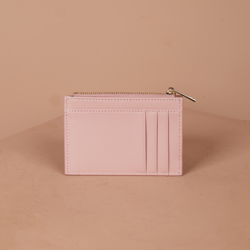 Anonymous Rossette Zipped Card Case Swift Leather No Brand (Dompet Kulit)