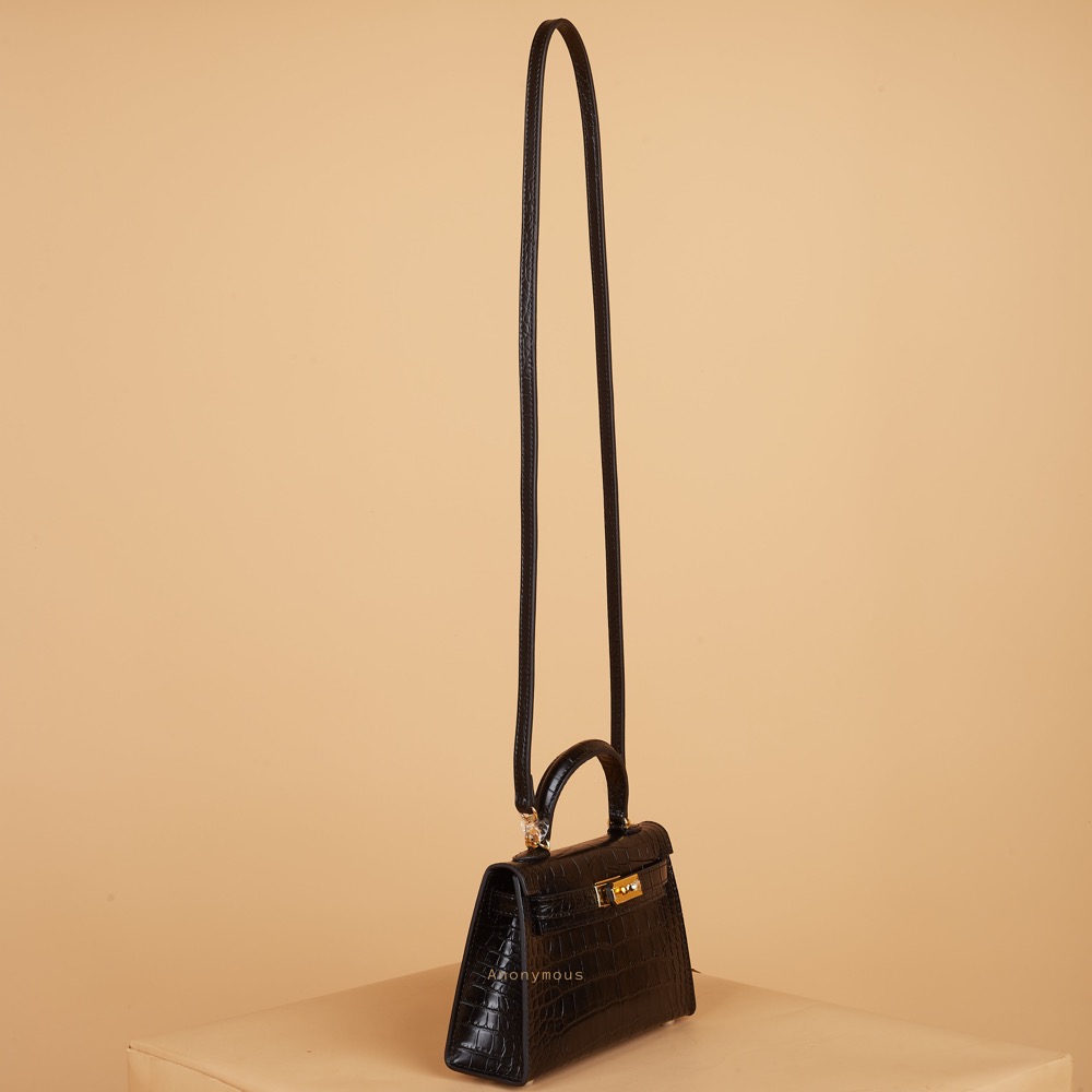 Anonymous Cara Bag 20 Croco No Brand (Tas Kulit)