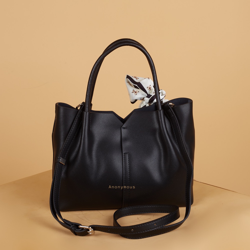 Anonymous Mini Laurell Tote Bag Soft Leather No Brand (Tas Kulit)