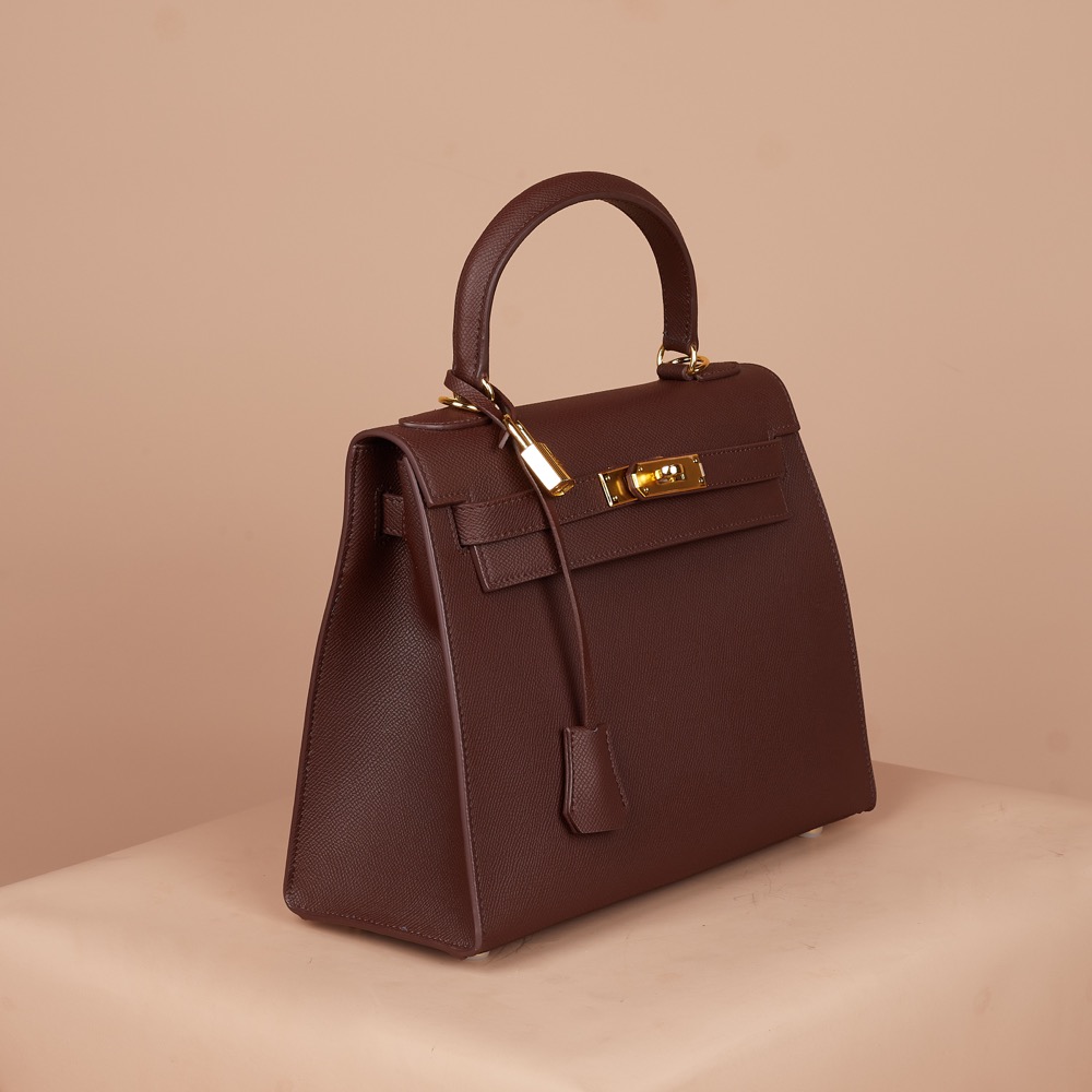 Anonymous Cara Bag K28 Taiga Leather GHW (NST) No Brand (Tas kulit)
