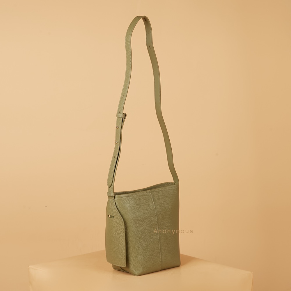 Anonymous Jens Bucket Bag Grained Leather No Brand (Tas Kulit)