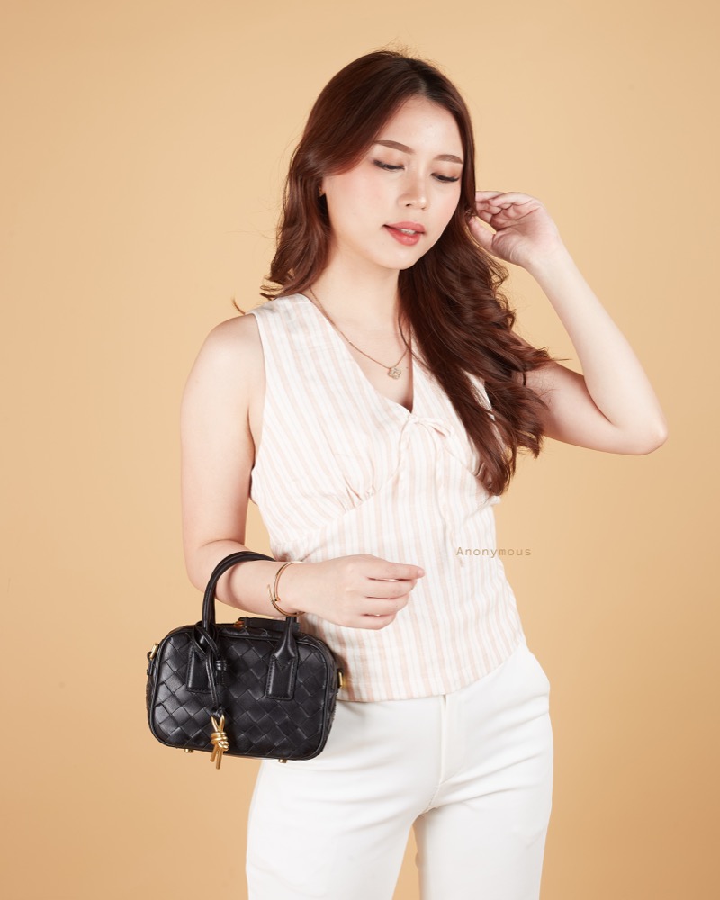 Anonymous Shelby bowling mini bag swift leather No Brand (Tas Kulit)
