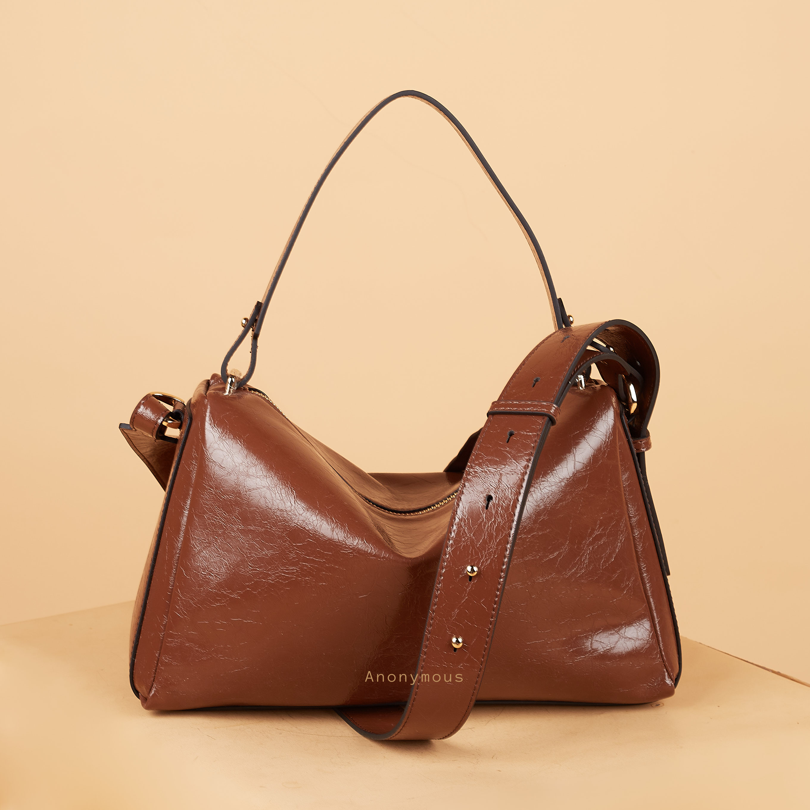 Anonymous Derby Bag Leather No Brand (Tas Kulit)