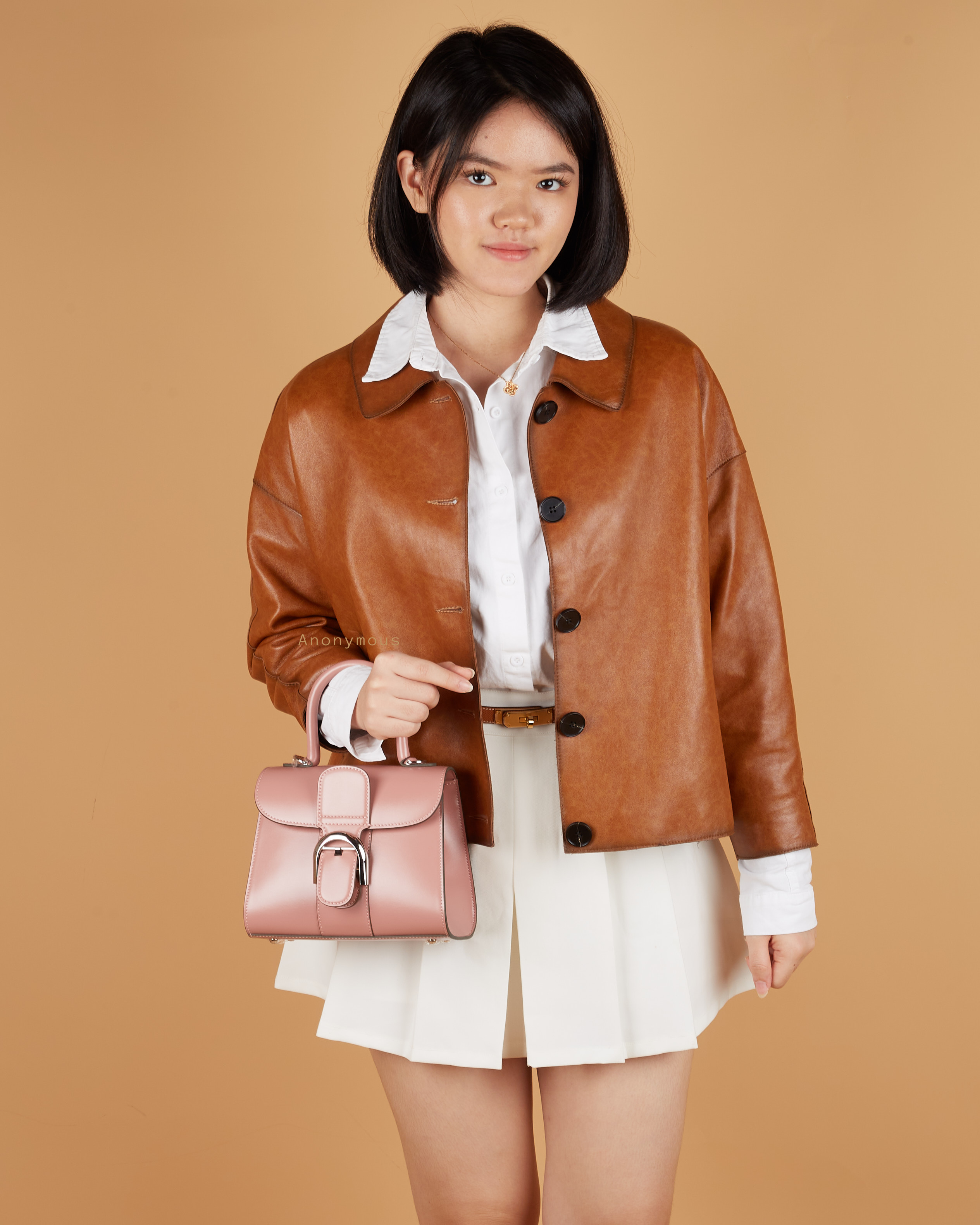 Anonymous Duma 19 Top Handle Box Leather No Brand (Tas Kulit)