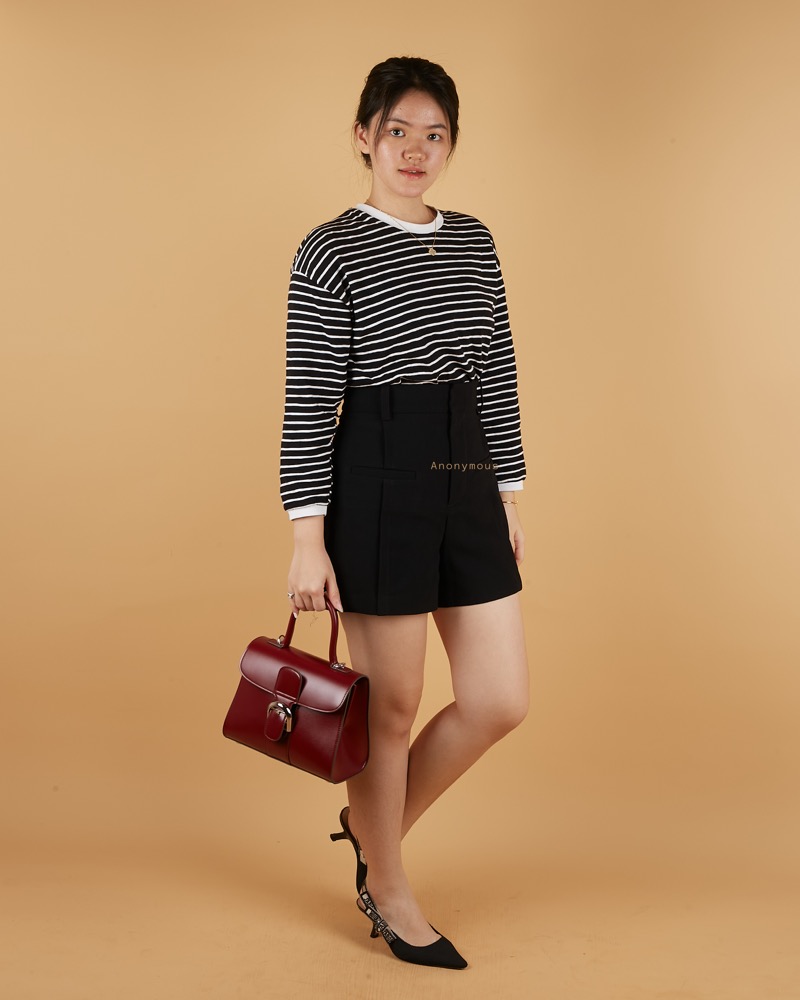 Anonymous Duma Top Handle Bag Box Leather No Brand (Tas Kulit)