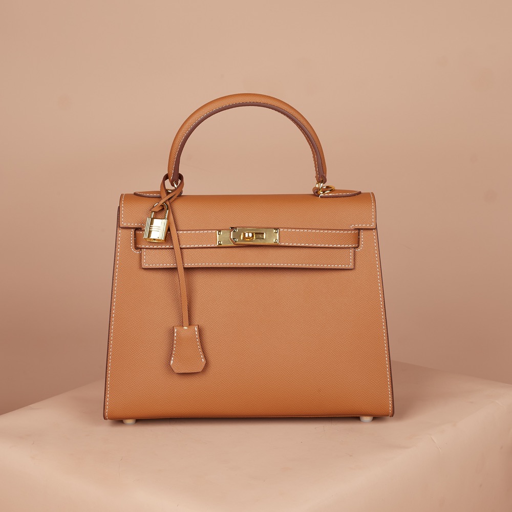 Anonymous Cara Bag K28 Taiga Leather GHW (NST) No Brand (Tas kulit)