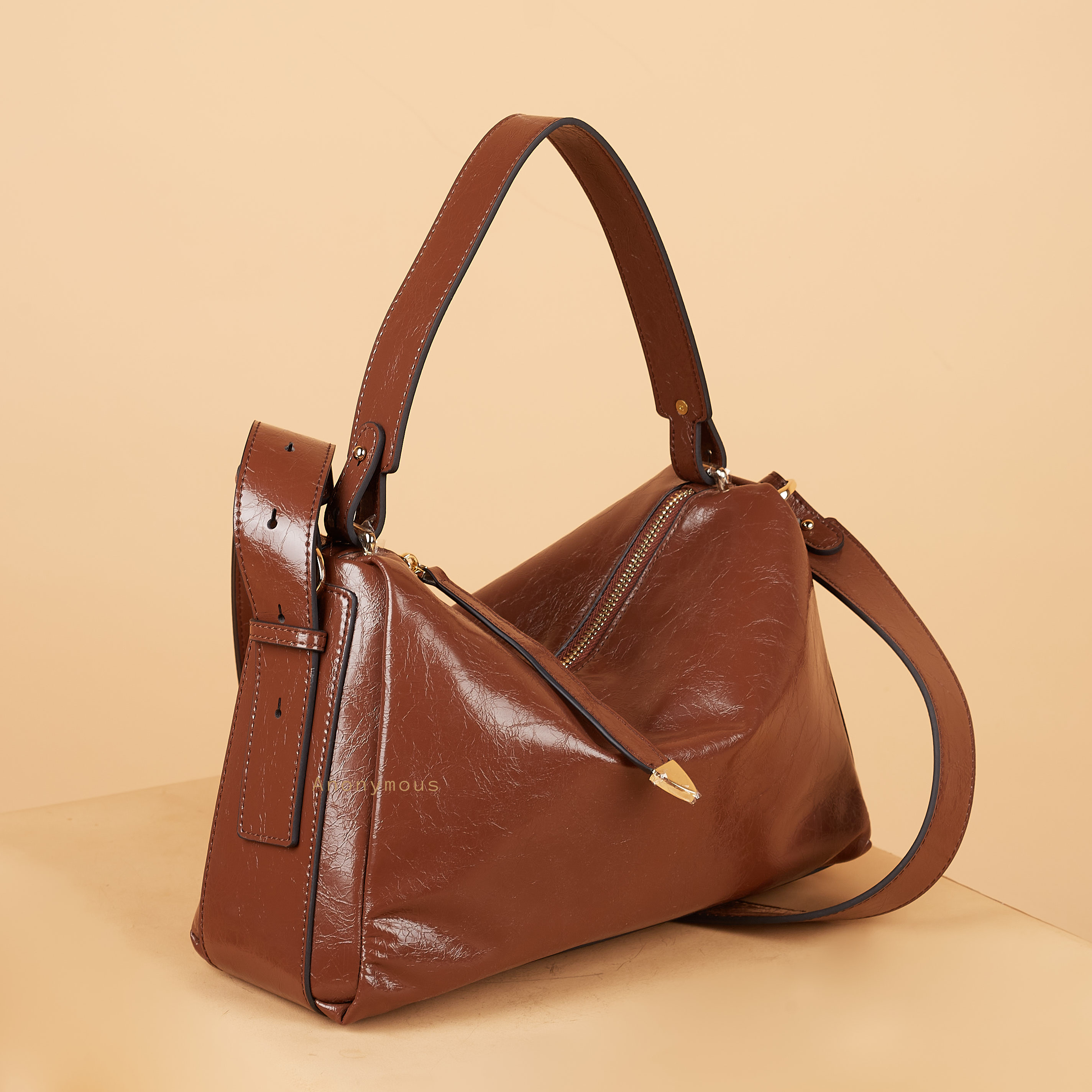 Anonymous Derby Bag Leather No Brand (Tas Kulit)
