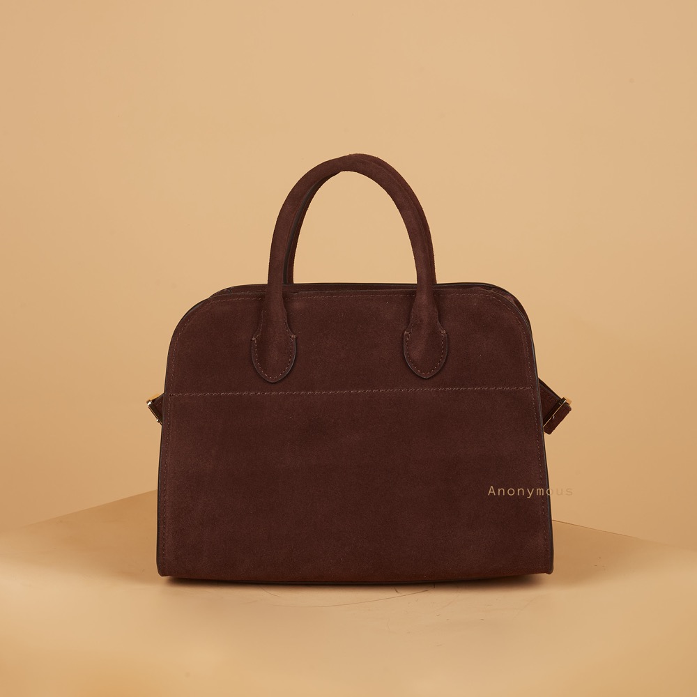 Anonymous Monthy Tote Bag 30 Suede Leather No Brand (Tas Kulit)