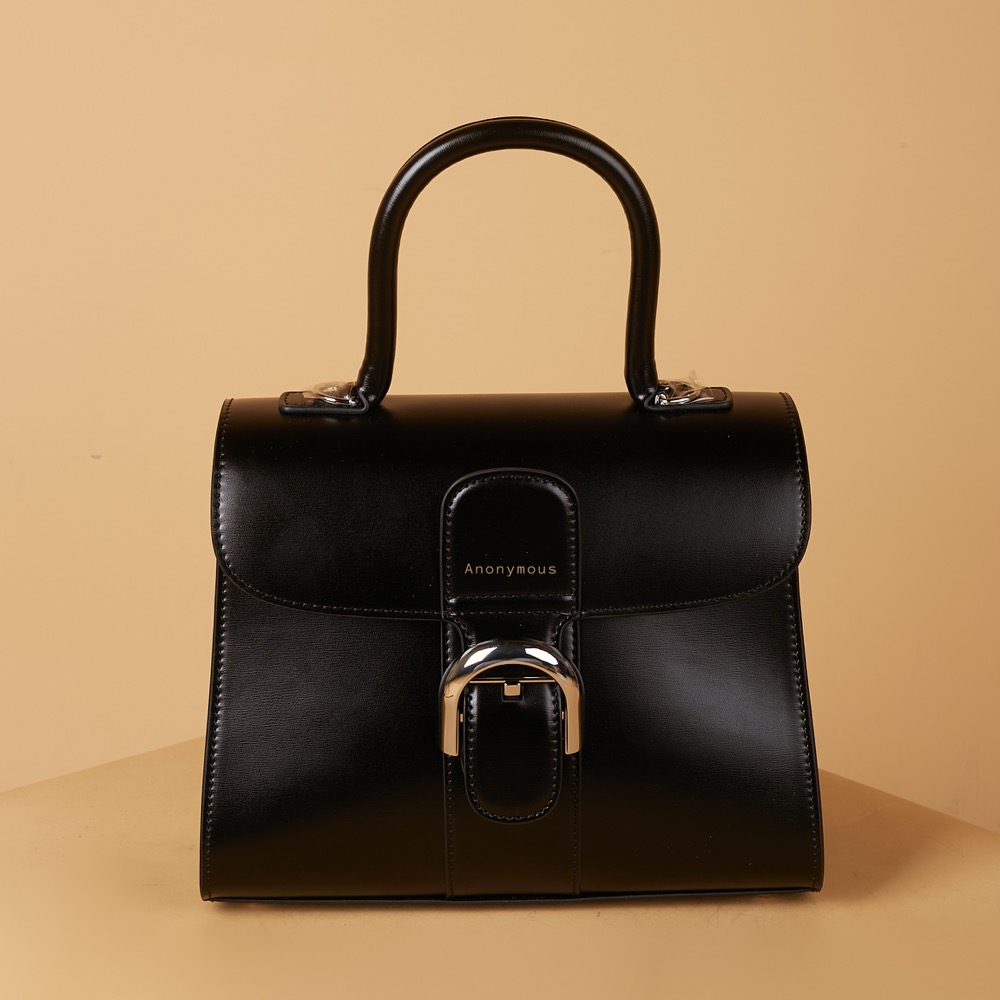 Anonymous Duma Top Handle Bag Box Leather No Brand (Tas Kulit)
