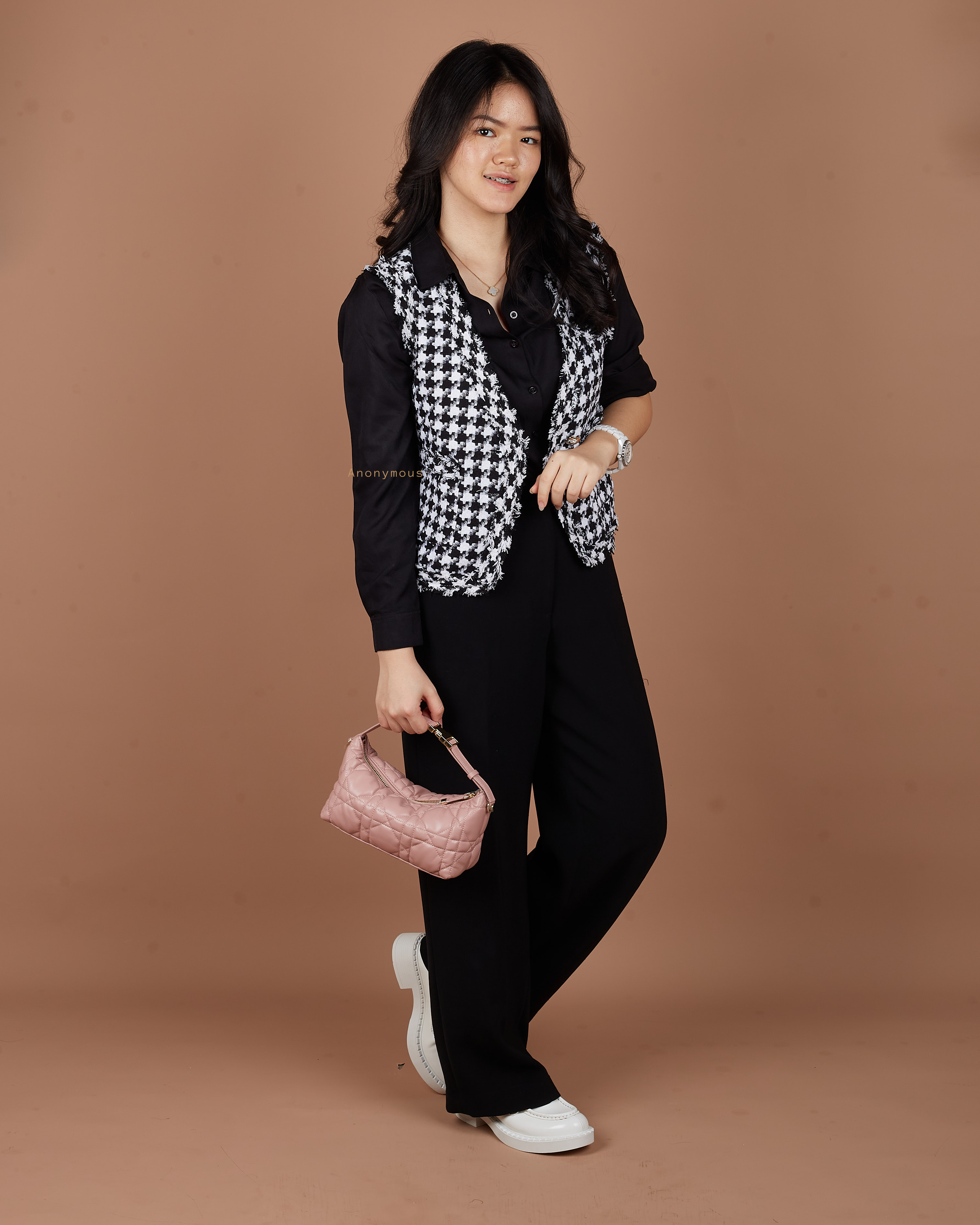 Anonymous Demi Travel Pouch Lambskin
