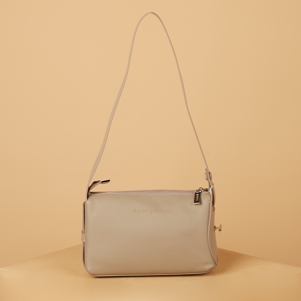 Anonymous Biyan Sling Bag Grained Leather No Brand (Tas Kulit)