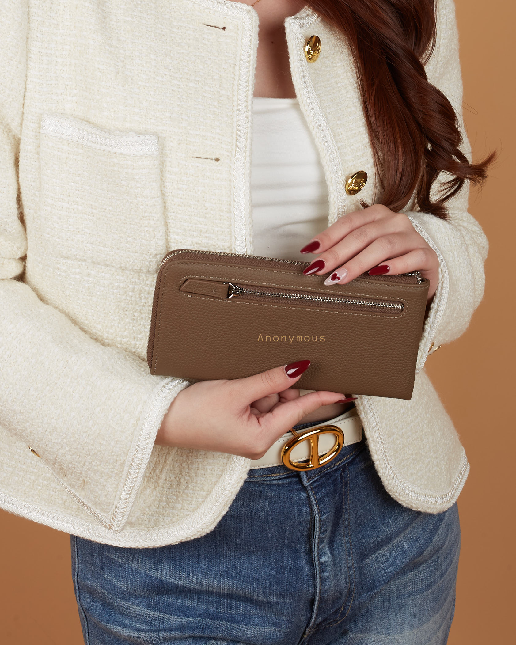 Anonymous A Long Zipper Wallet Togo (Dompet Kulit)