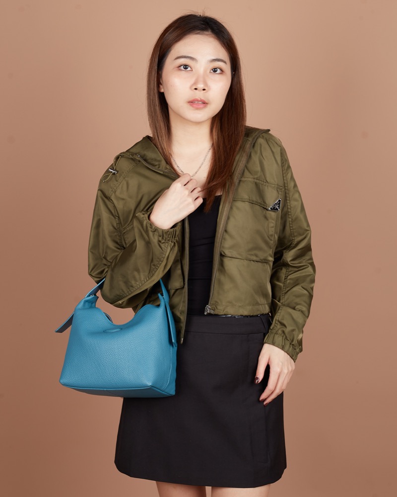 Anonymous Eloise Hobo Bag Grained Leather No Brand (Tas Kulit)