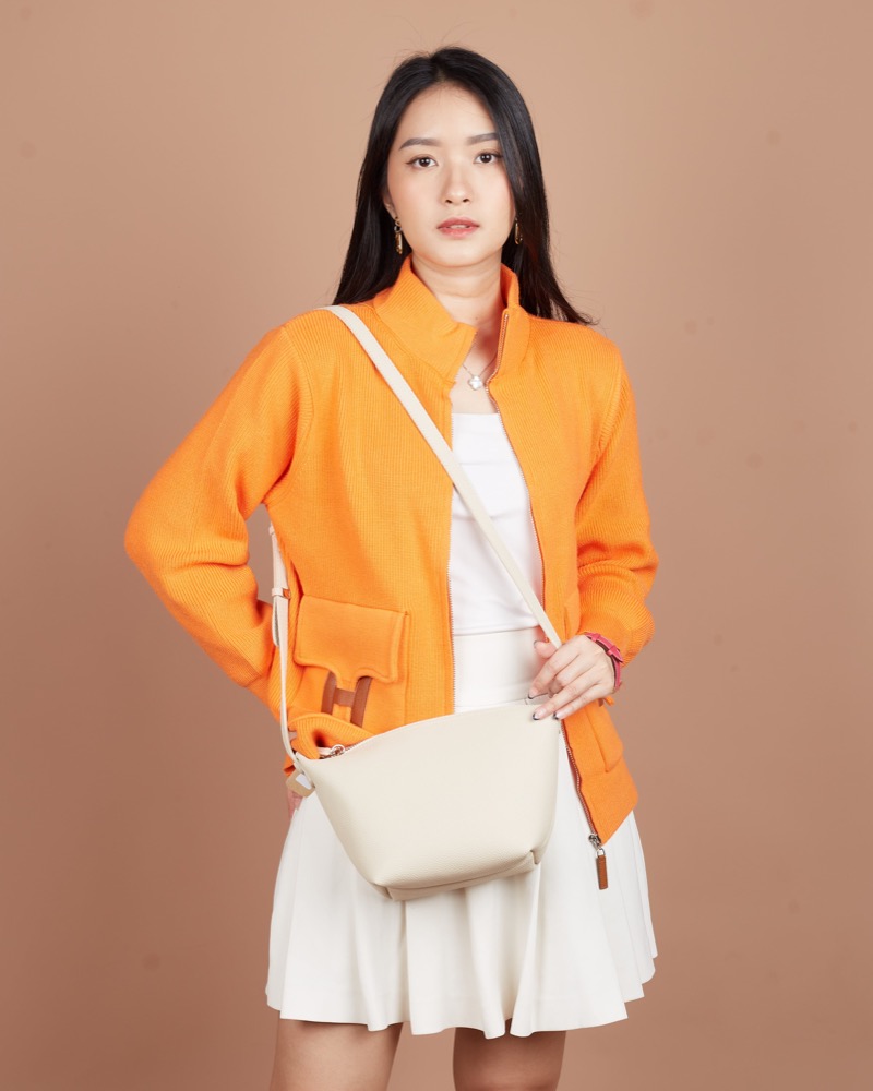 Anonymous Mia Pouch Grained Leather No Brand (Tas Kulit)