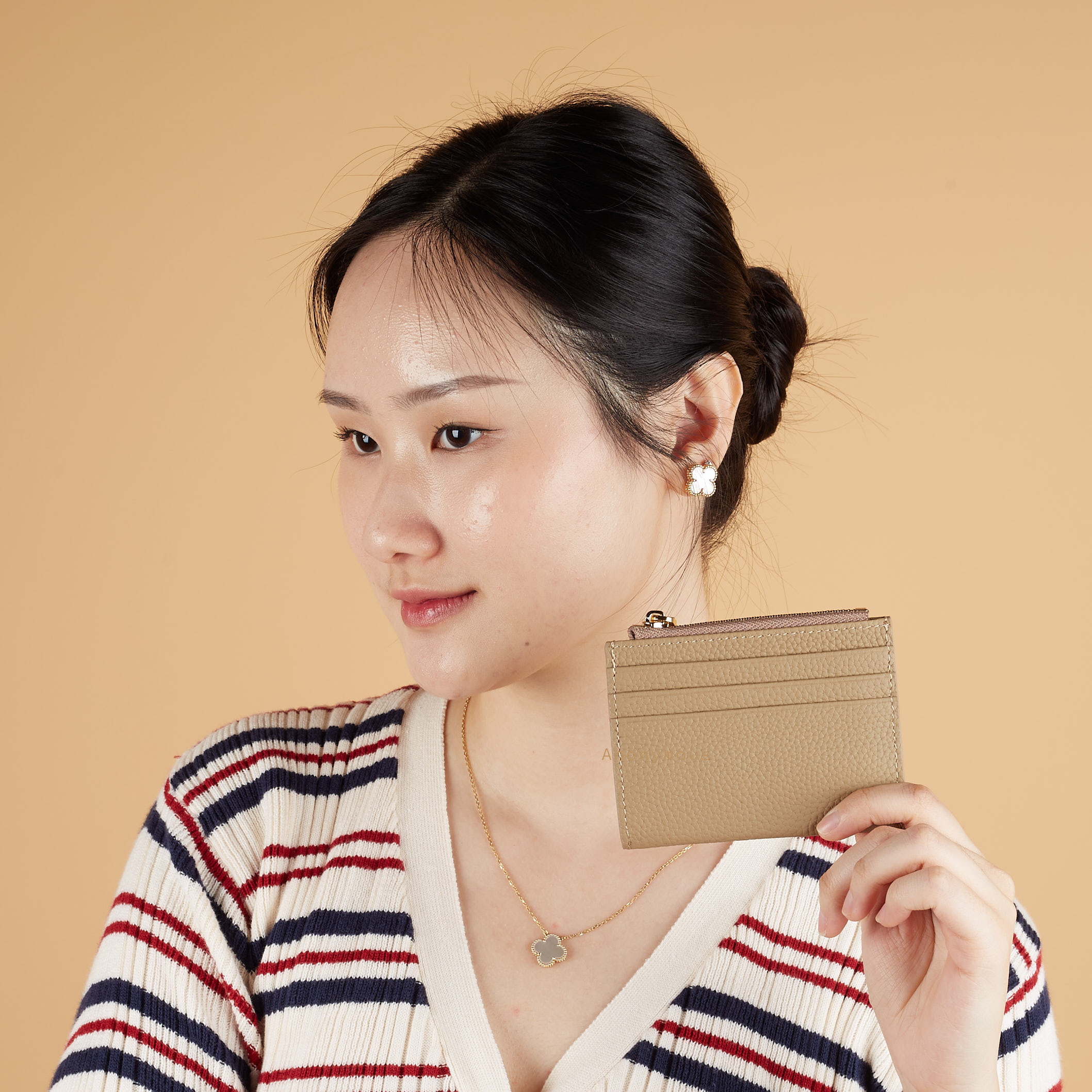 Anonymous Ellie Card Holder Togo Leather