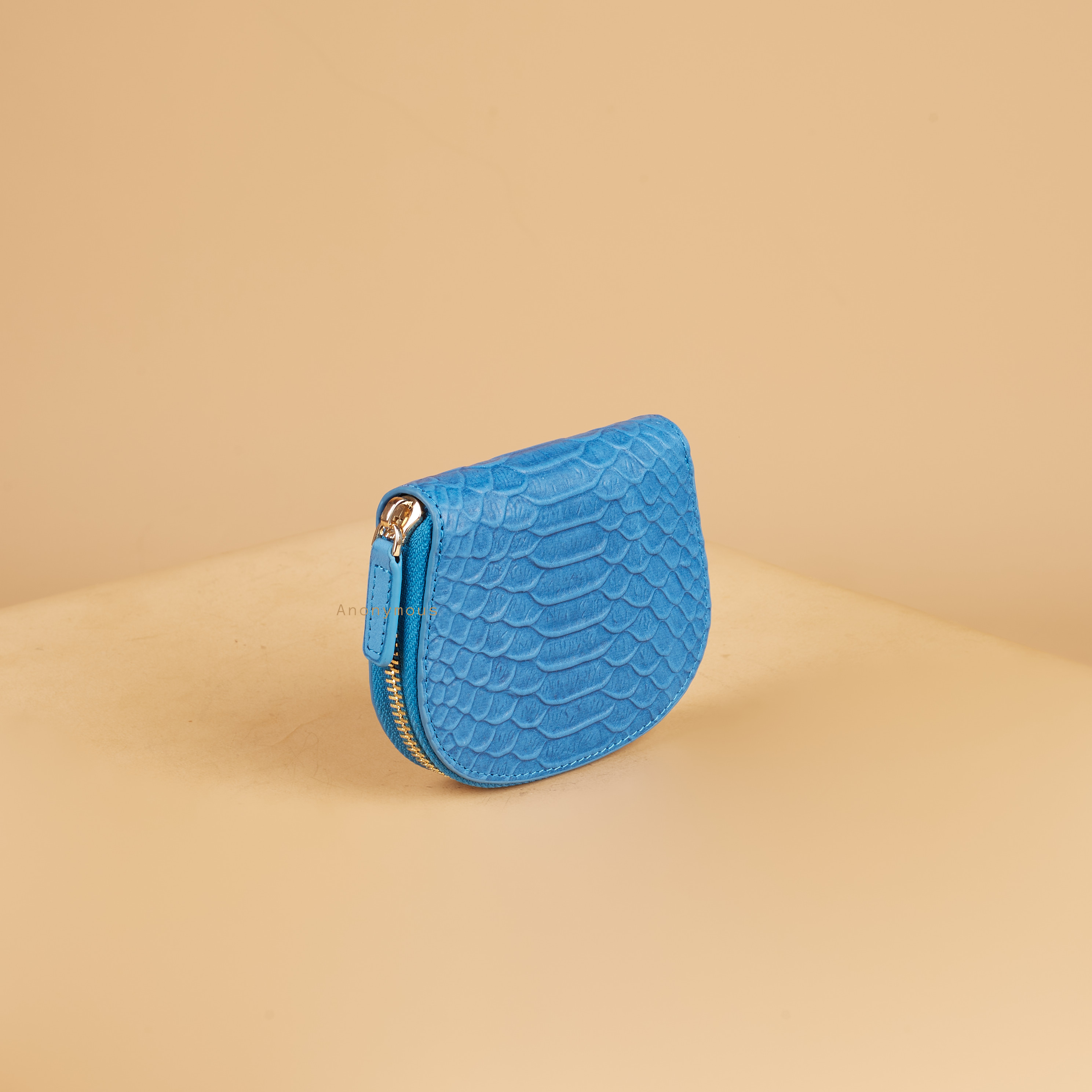 Anonymous Accordion Style Card Holder Python Embossed (Dompet Kulit)