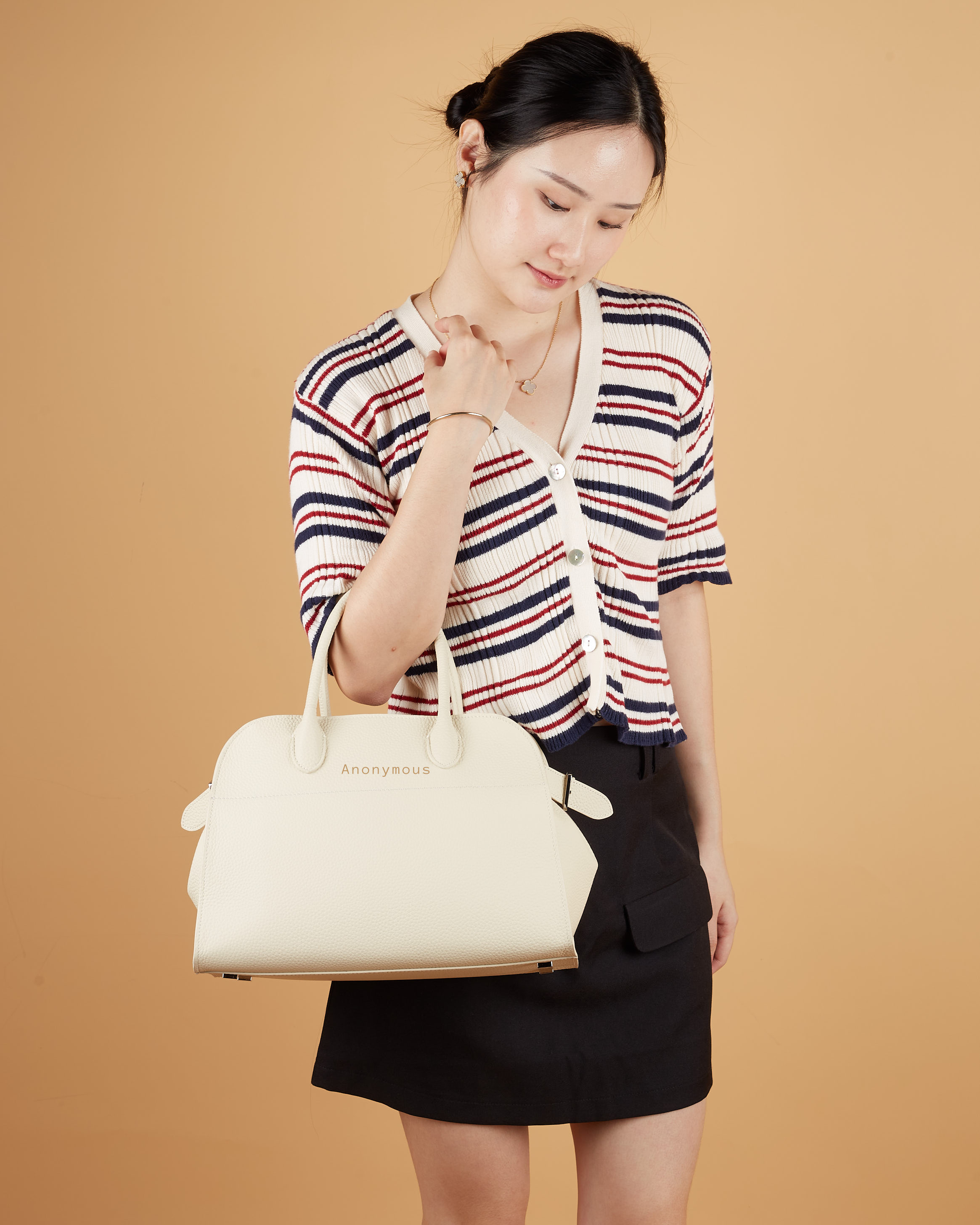 Anonymous Monthy Tote Bag 30 Togo Leather No Brand (Tas Kulit)