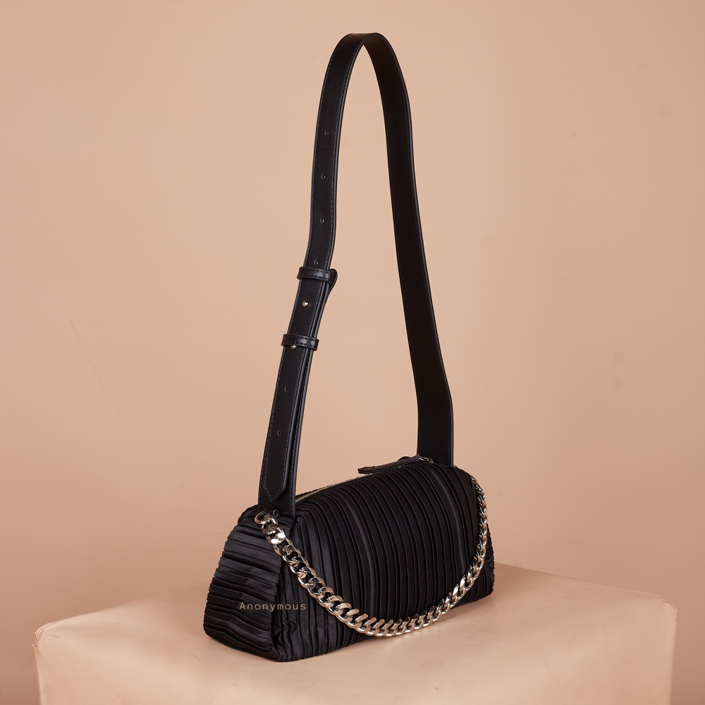 Anonymous Celci Satin Shoulder Bag (No Brand)