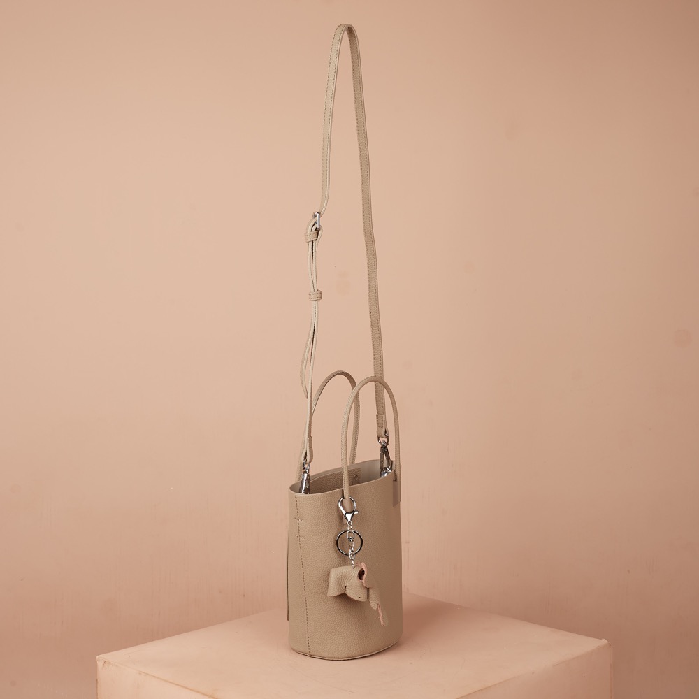 Anonymous Penelope Mini Tote Bag Grained Leather No brand (Tas Kulit)