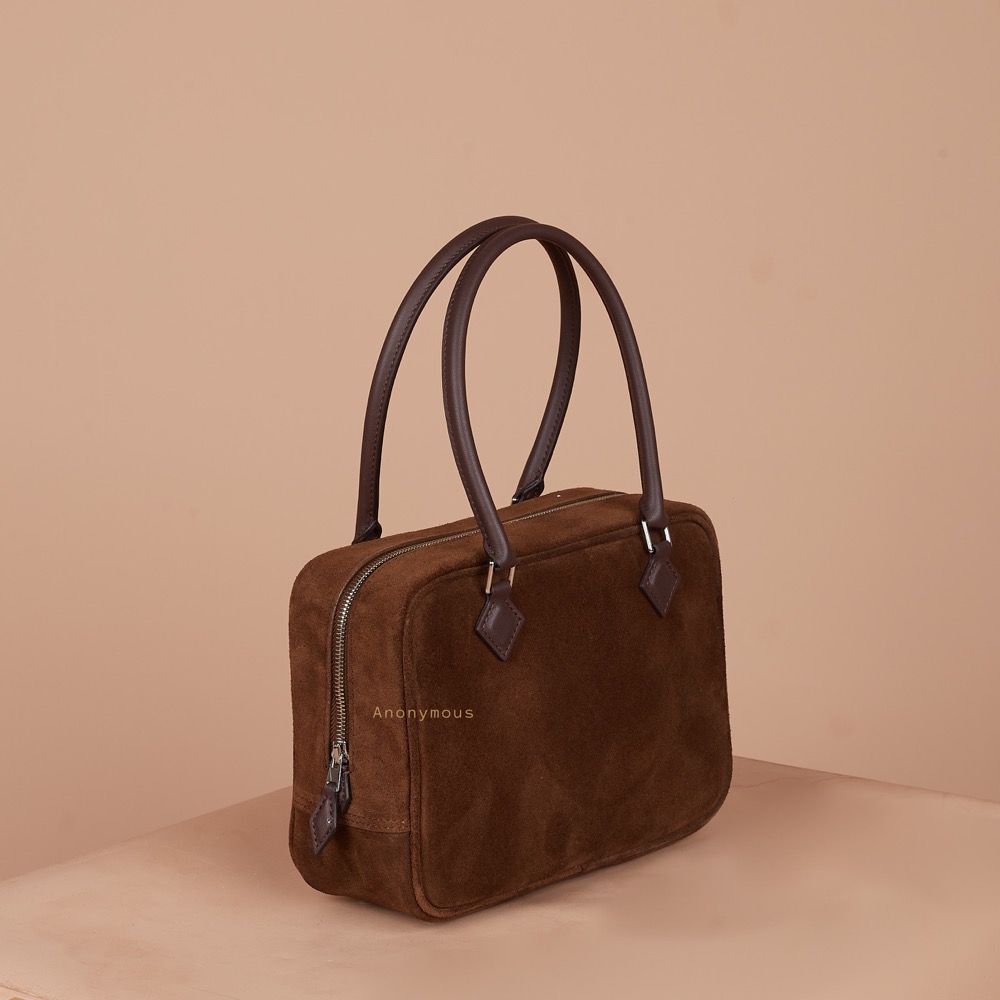 Anonymous Amizza Plum 20 Suede Leather No Brand (Tas Kulit)