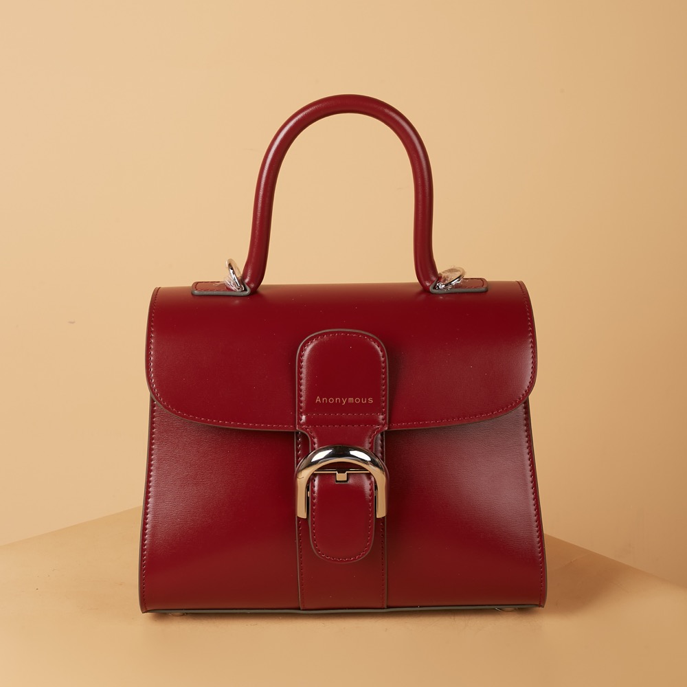 Anonymous Duma Top Handle Bag Box Leather No Brand (Tas Kulit)