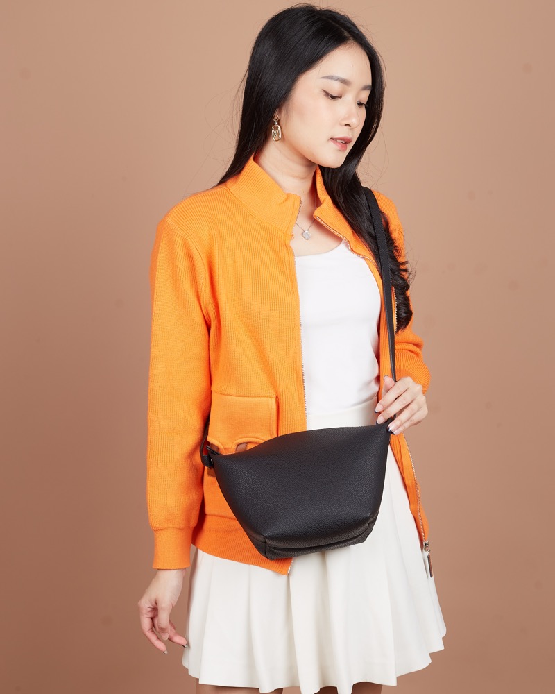 Anonymous Mia Pouch Grained Leather No Brand (Tas Kulit)
