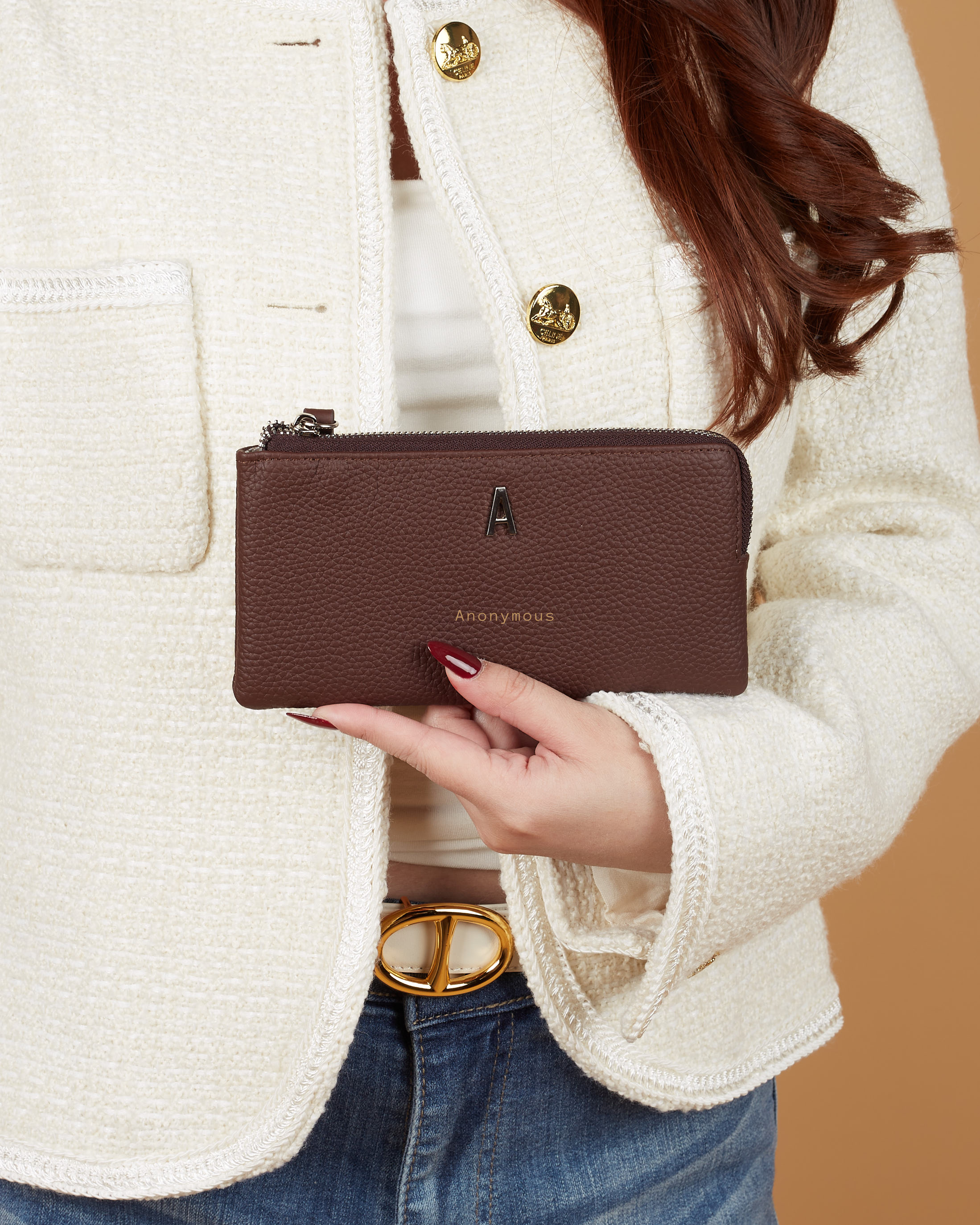 Anonymous A Long Small Zipper Wallet Togo (Dompet Kulit)