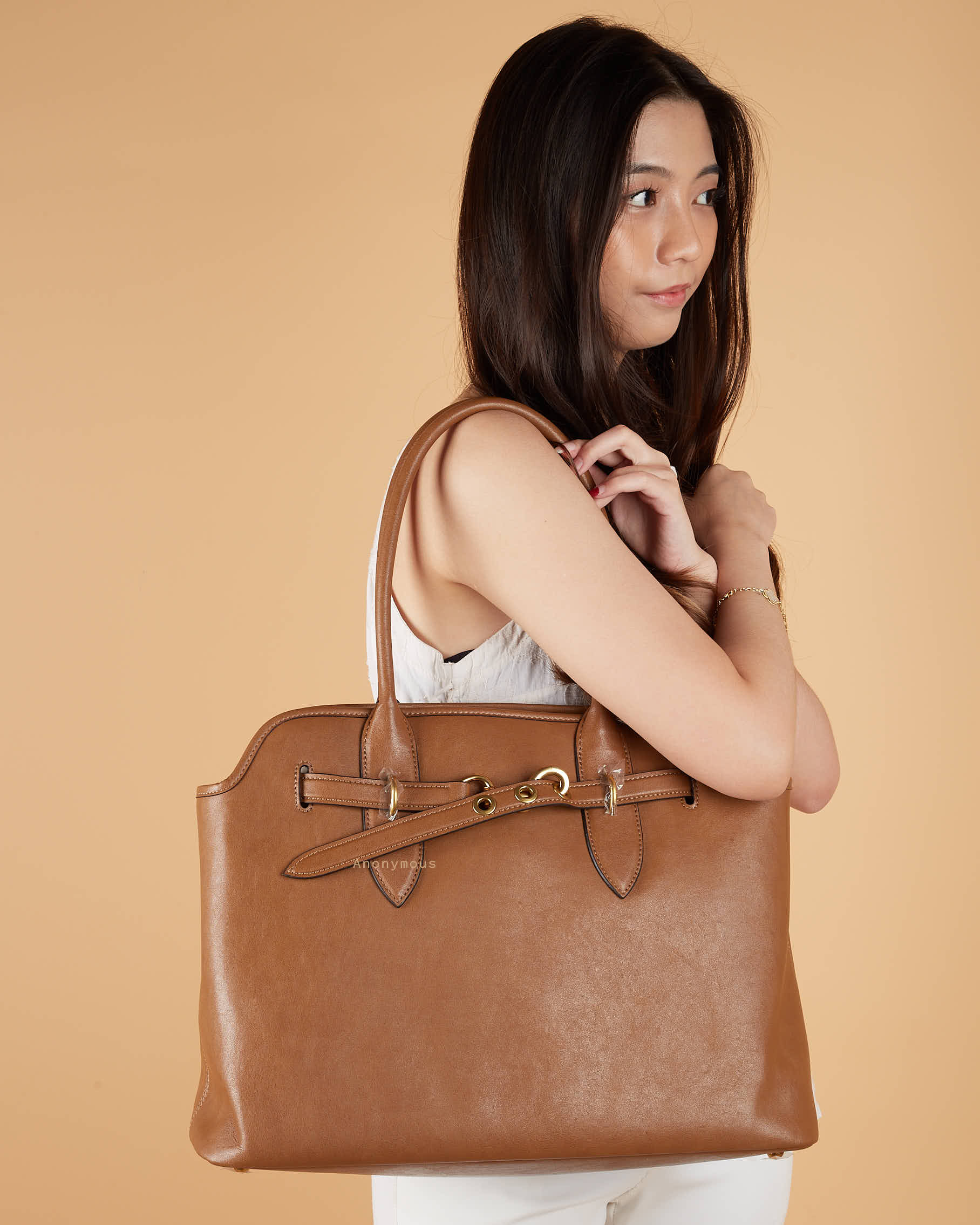 Anonymous Elliot Large Handbag Leather