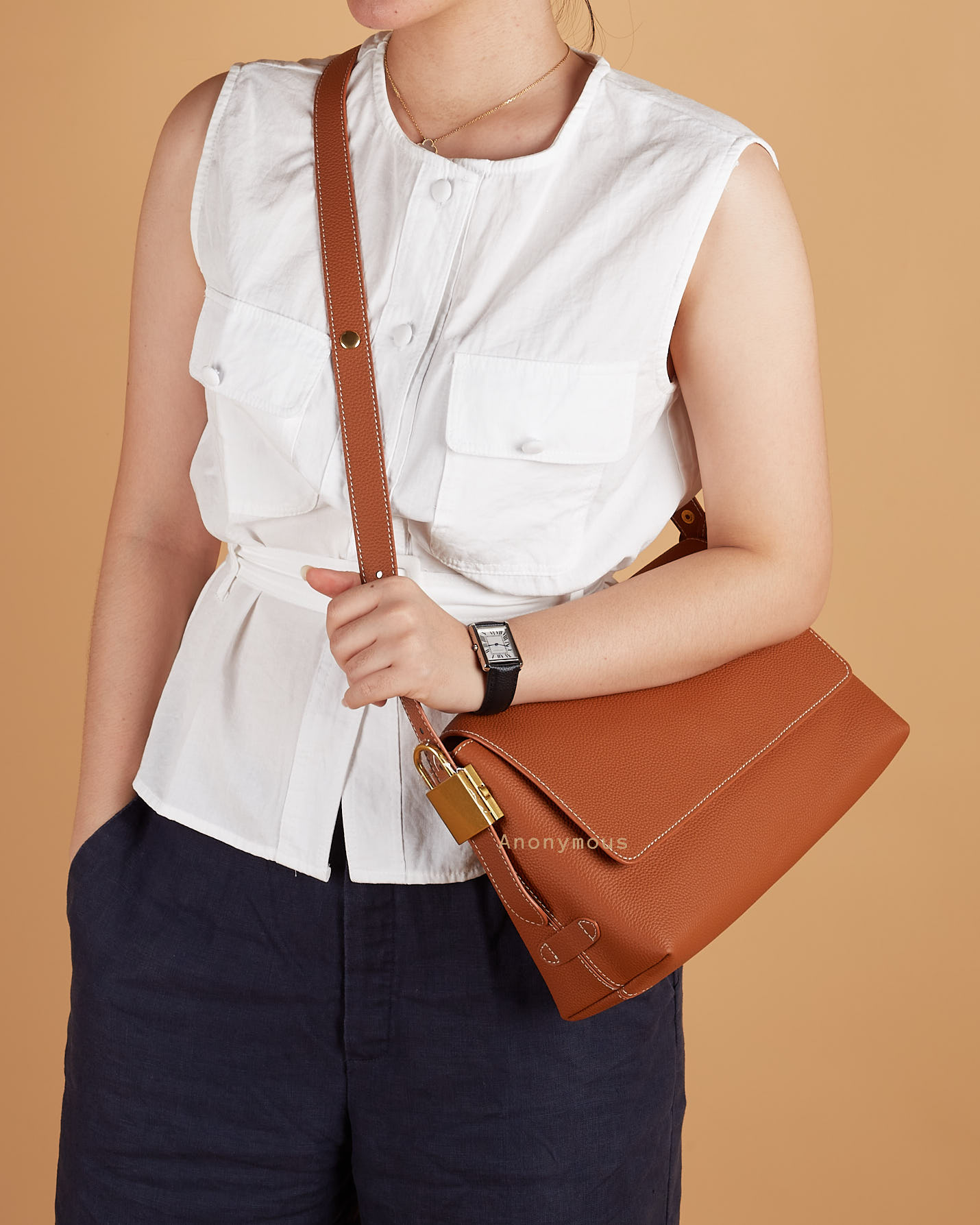 Anonymous Lilou Shoulder Bag Togo GHW