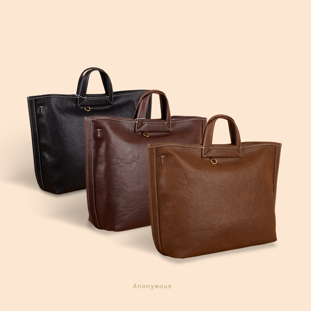Anonymous Essy Large Leather Bag No Brand (Tas Kulit)
