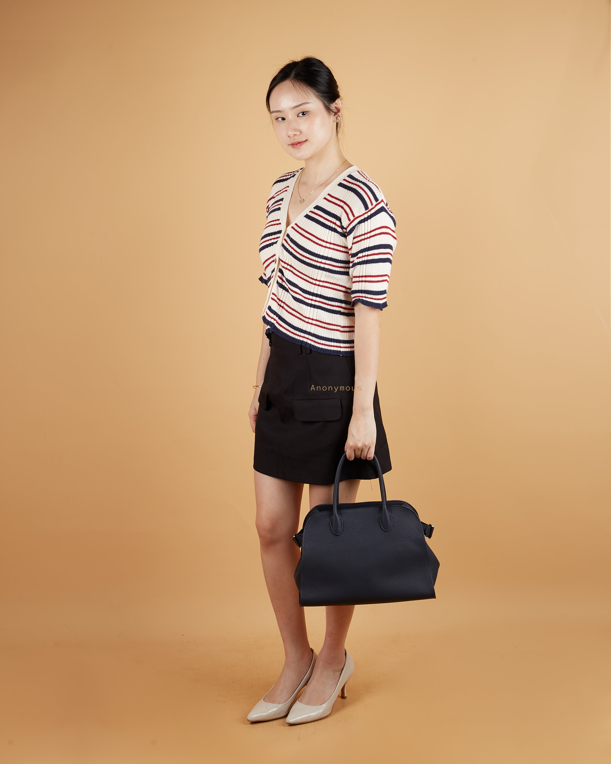 Anonymous Monthy Tote Bag 30 Togo Leather No Brand (Tas Kulit)