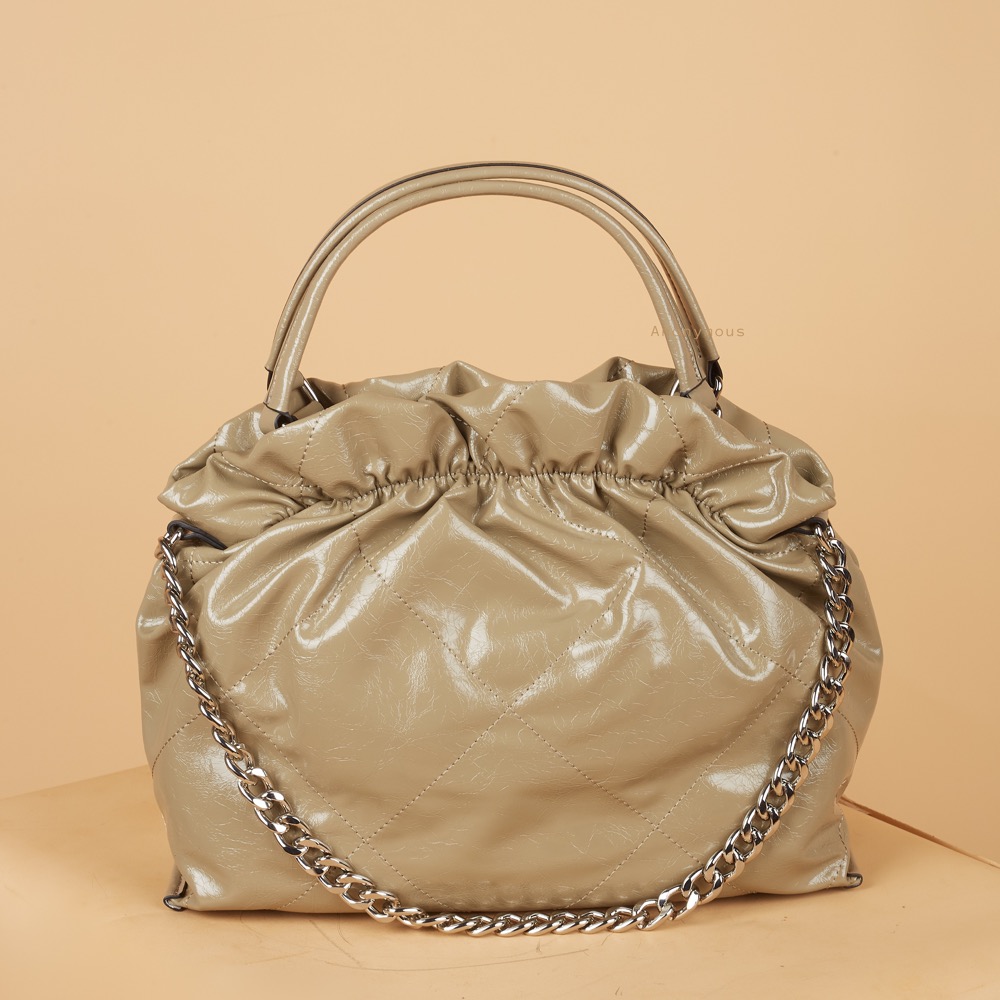 Anonymous C'est Lavie Drawstring Bag Leather No Brand (Tas Kulit)