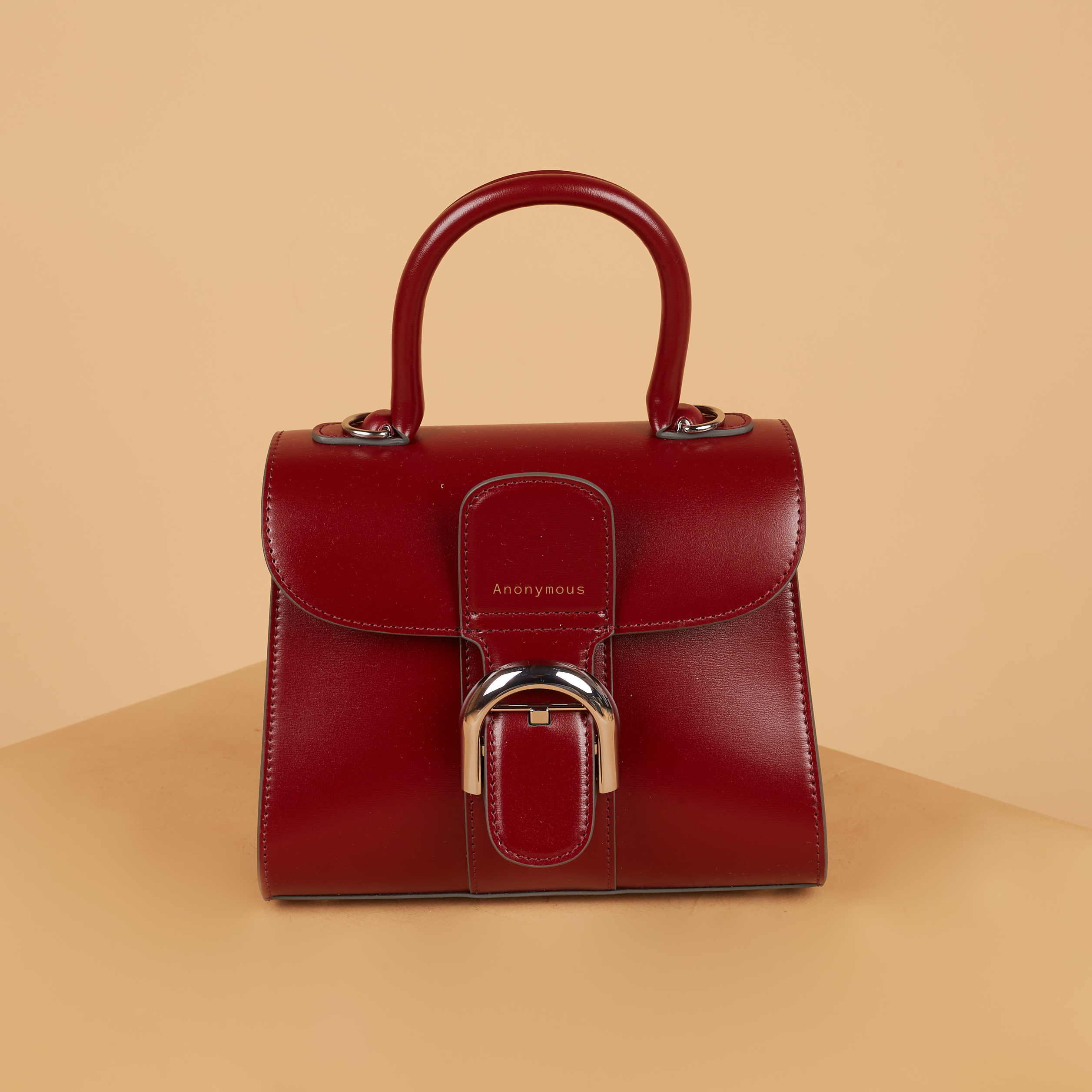 Anonymous Duma 19 Top Handle Box Leather No Brand (Tas Kulit)