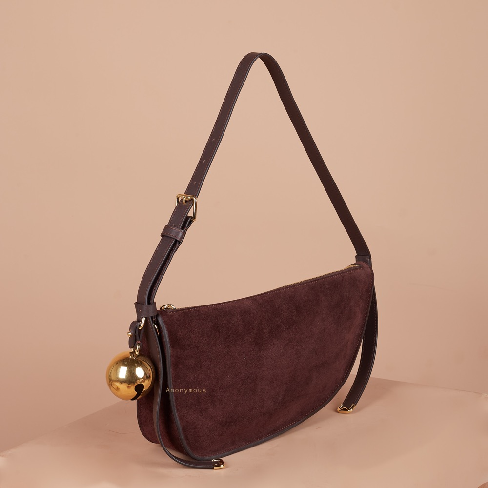 Anonymous Hestia Shoulder Bag Suede No Brand (Tas Kulit)