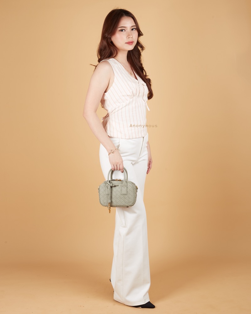 Anonymous Shelby bowling mini bag swift leather No Brand (Tas Kulit)