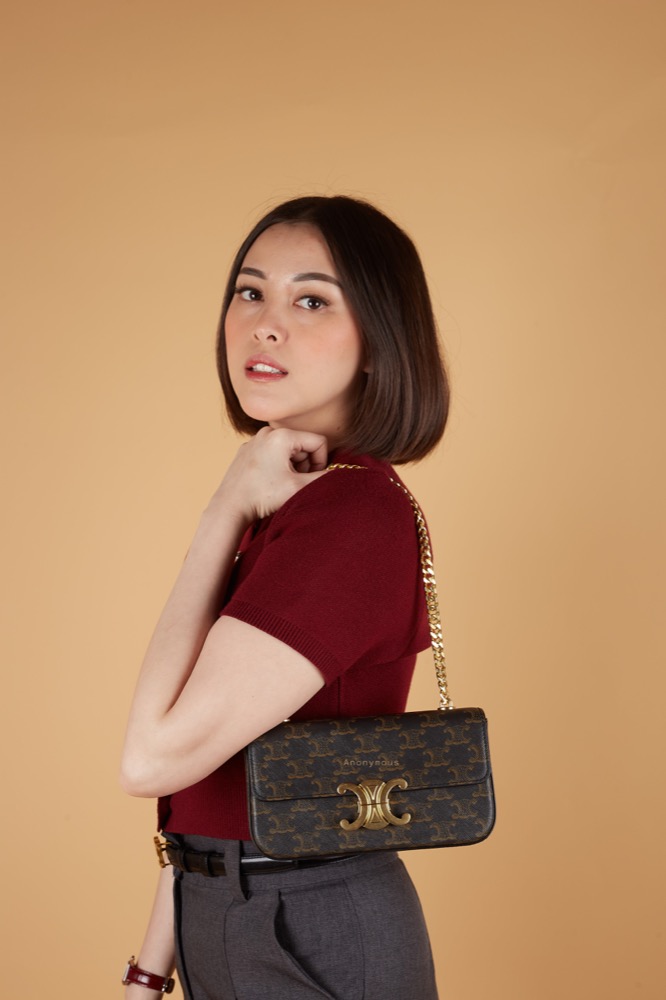 Anonymous Zinnia East West No Brand (Tas Kulit)